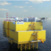 Plataforma offshore 2GW. Crédito: TenneT